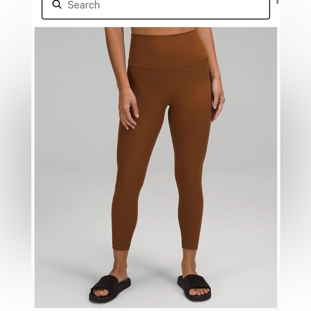 align ribbed bottoms